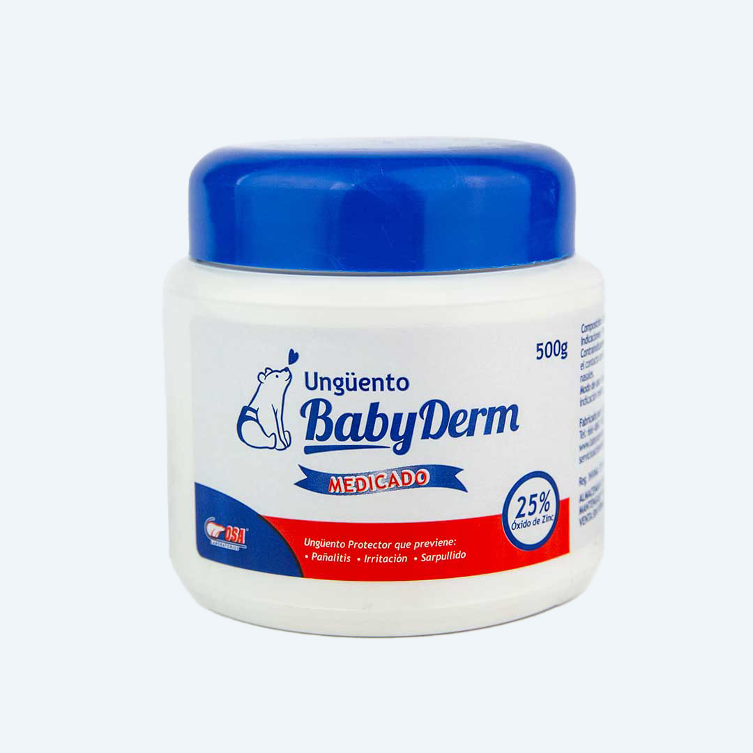 Ungüento Baby Derm Medicado 500g